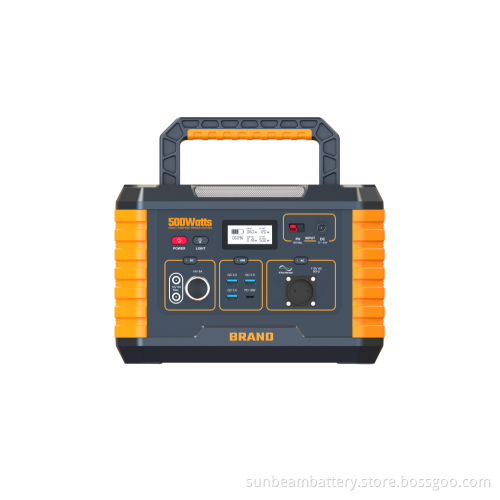 500W Portable battery Storage